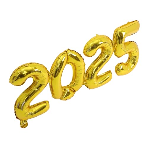 Mobestech 1 Satz 2025 Zahlenballon Vorabend 2025 Neujahrsballons groß Weiß Riese Grad Luftballon zur Dekoration Ballondekorationen Silvester Party Gunst Aluminiumfolie Golden Mobestech 1 Satz 2025 Zahlenballon Vorabend 2025 Neujahrsballons groß Weiß Riese Grad Luftballon zur Dekoration Ballondekorationen Silvester Party Gunst Aluminiumfolie Golden von Mobestech