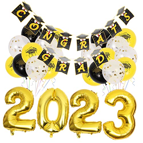 Mobestech 1 Satz Abschlussfeier Dekorationen Dekorationsset Für Den Abschluss Ballons Der Abschlusssaison Banner Der Abschlussfeier 2023 Blauer Ballon Bausatz Aluminiumform Mobestech 1 Satz Abschlussfeier Dekorationen Dekorationsset Für Den Abschluss Ballons Der Abschlusssaison Banner Der Abschlussfeier 2023 Blauer Ballon Bausatz Aluminiumform von Mobestech