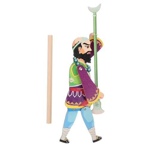 Mobestech 1 Satz DIY Schattenpuppen Bastelset Handgefertigte Holzfiguren für Chinesisches Traditionelles Kreativität und für Kindergarten und Bastelaktivitäten von Mobestech