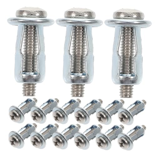 Mobestech 1 Satz Dehnschraube Bolzen Für Faden Schleppen Blütenblatt Einsätze Blütenblätter Nüsse Schrauben Und Expansionsmuttern Spreizdübel Aus Metall Rostfreier 20 Stück von Mobestech