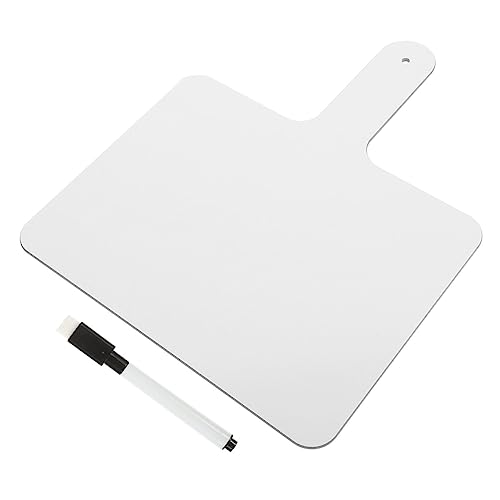 Mobestech 1 Satz Doppelseitiges Handheld Whiteboard Wiederverwendbare Antwort Paddel für Klassenzimmer und Spiele Leicht und Tragbar Abwischbar aus Hochwertigem Material für Lehrer und von Mobestech