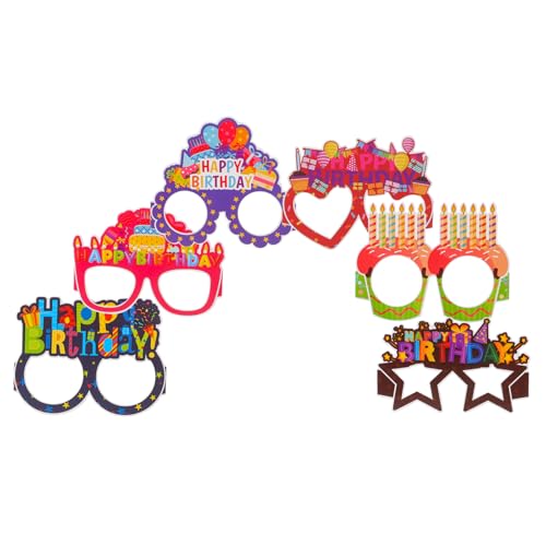 Mobestech 1 Satz Papiergläser Geformt Alles Zum Geburtstag Brille Verkaufsstand Requisiten Party Geburtstagsversorgung Geburtstagsfeier Brillen Kreative Brillen Lustige Brille 18 Stück Mobestech 1 Satz Papiergläser Geformt Alles Zum Geburtstag Brille Verkaufsstand Requisiten Party Geburtstagsversorgung Geburtstagsfeier Brillen Kreative Brillen Lustige Brille 18 Stück von Mobestech