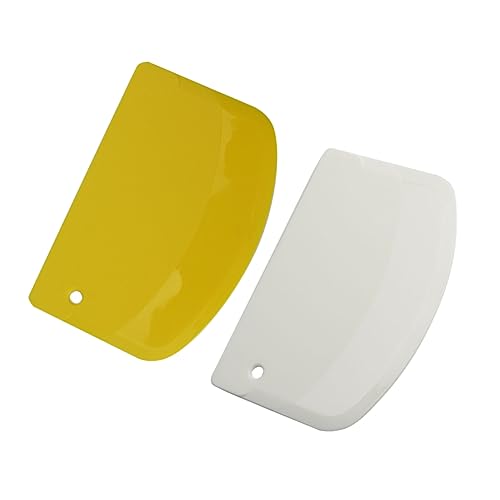 Mobestech 1 Satz Teiliges Mehrzweck Teigschaber Gebäckspatel Aus Lebensmittelechtem Material Küchengadget Für Kuchen Teig Und Backen Wiederverwendbar Und Einfach Zu Reinigen 2 Stück von Mobestech
