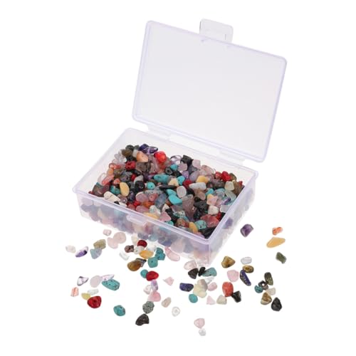 Mobestech 1 Schachtel Bunte Unregelmäßige Steinperlen Natürliche Diy Kristallbaum Materialien Gebohrte Edelsteinperlen für Schmuckherstellung und Bastelarbeiten für Kreative Projekte Mobestech 1 Schachtel Bunte Unregelmäßige Steinperlen Natürliche Diy Kristallbaum Materialien Gebohrte Edelsteinperlen für Schmuckherstellung und Bastelarbeiten für Kreative Projekte von Mobestech