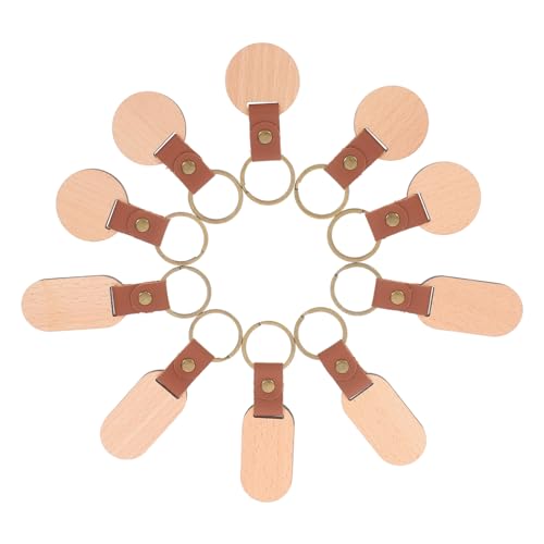 Mobestech 10 Stück Holz Schlüsselanhänger Rohlinge Unbeschichtete Holz Schlüsselringe für DIY Bastelprojekte Personalisierbare Holzanhänger für Kreative Gestaltungen Mobestech 10 Stück Holz Schlüsselanhänger Rohlinge Unbeschichtete Holz Schlüsselringe für DIY Bastelprojekte Personalisierbare Holzanhänger für Kreative Gestaltungen von Mobestech