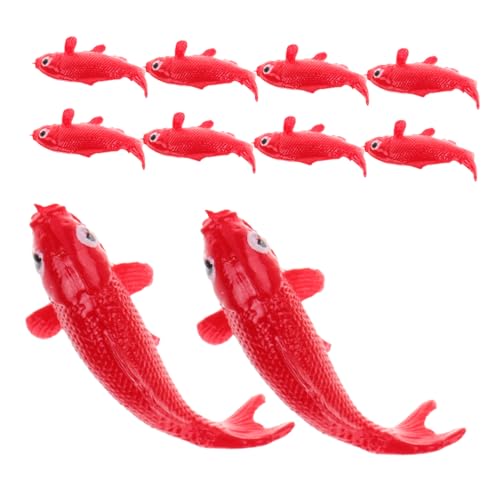 Mobestech 10 Stück Mini-Fischfigur Aquarien Dekoration Koi Fische Dekoration Kleine Koi Modelle Koi Figuren Set Unterwasser Dekoration Fake-Koi-Fisch-Ornament Mini-Koi-Fischfiguren Harz rot Mobestech 10 Stück Mini-Fischfigur Aquarien Dekoration Koi Fische Dekoration Kleine Koi Modelle Koi Figuren Set Unterwasser Dekoration Fake-Koi-Fisch-Ornament Mini-Koi-Fischfiguren Harz rot von Mobestech