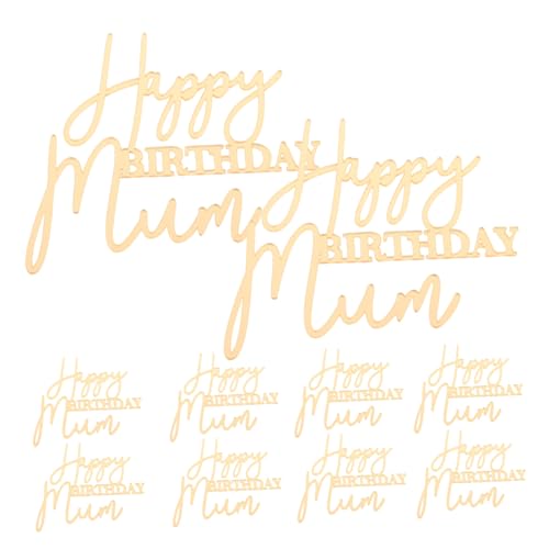 Mobestech 10 Stück Teiliges Geburtstagskuchen Deko für Mutter Cake Topper Leichte Tragbare Muttertags-party-dekoration Einfache Anbringung Stilvolle Geburtstagsfeier Zubehör Mobestech 10 Stück Teiliges Geburtstagskuchen Deko für Mutter Cake Topper Leichte Tragbare Muttertags-party-dekoration Einfache Anbringung Stilvolle Geburtstagsfeier Zubehör von Mobestech