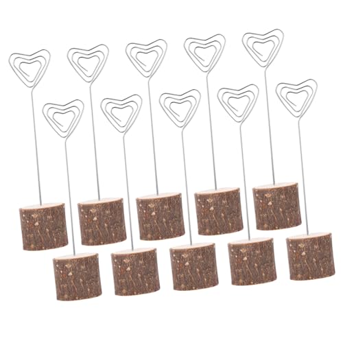 Mobestech 10 Stück Teiliges Holz Foto Clip Ständer mit Stabile Tischkartenhalter für Hochzeit Memo und Fotohalter Vielseitig Einsetzbar als Dekorative Holzständer für Notizen und Bilder Mobestech 10 Stück Teiliges Holz Foto Clip Ständer mit Stabile Tischkartenhalter für Hochzeit Memo und Fotohalter Vielseitig Einsetzbar als Dekorative Holzständer für Notizen und Bilder von Mobestech
