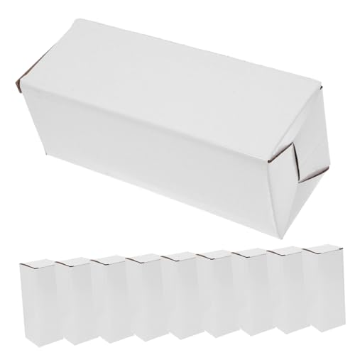Mobestech 10 Stück Wellpappe Versandboxen Faltbare Verpackungsboxen für Kleine Gegenstände für Geschäft und Umzug Stabil und Modern Gestaltet von Mobestech