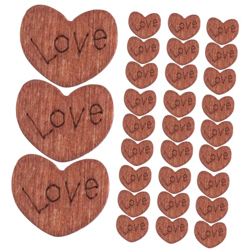 Mobestech 100 Stück Holzherz Konfetti Dekorationen Rustikale Verzierung Valentinstags Ornament Herzknöpfe Zum Nähen DIY Herzförmige Knöpfe Kleine Zarte Bastel Holzformen Khaki Mobestech 100 Stück Holzherz Konfetti Dekorationen Rustikale Verzierung Valentinstags Ornament Herzknöpfe Zum Nähen DIY Herzförmige Knöpfe Kleine Zarte Bastel Holzformen Khaki von Mobestech