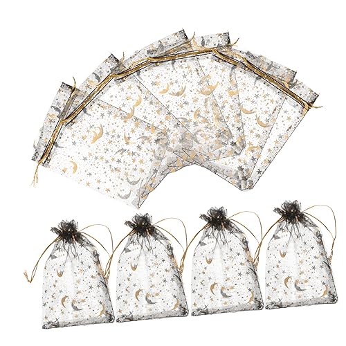 Mobestech 100 Stück Kordelzug Organzasäckchen Schwarz Vielseitige Geschenktüten für Hochzeiten Partys Schmuck und Süßigkeiten Dekorative Beutel für Mobestech 100 Stück Kordelzug Organzasäckchen Schwarz Vielseitige Geschenktüten für Hochzeiten Partys Schmuck und Süßigkeiten Dekorative Beutel für von Mobestech