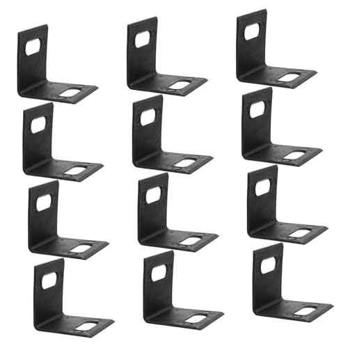 Mobestech 100 Stück Strapping Plastic Buckle Verpackungsklammern Bandclips Strap Clips für Stabile Umreifung und Effiziente Ladungssicherung Schwarz Kunststoff von Mobestech