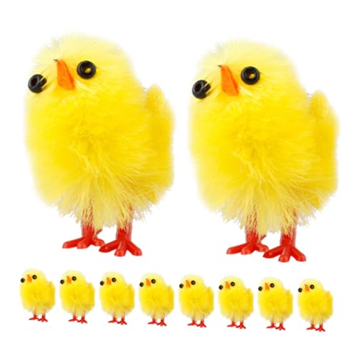 Mobestech 10Stücke Flauschige Küken Für Ostern Dekoration Aus Ostern Hühner Ostern Party Fake Küken Für Kindergeburtstag Mobestech 10Stücke Flauschige Küken Für Ostern Dekoration Aus Ostern Hühner Ostern Party Fake Küken Für Kindergeburtstag von Mobestech