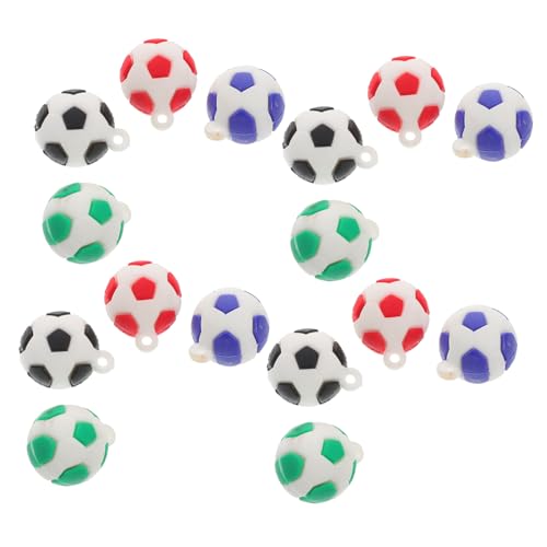 Mobestech 16 Stück Fußball-Anhänger Sport-Charme sportliche Reize Fußball für Fußballparty Fußball Anhänger Fußball Charms Fußballdekorationen Fußball-Partygeschenke PVC-Weichkleber Mobestech 16 Stück Fußball-Anhänger Sport-Charme sportliche Reize Fußball für Fußballparty Fußball Anhänger Fußball Charms Fußballdekorationen Fußball-Partygeschenke PVC-Weichkleber von Mobestech