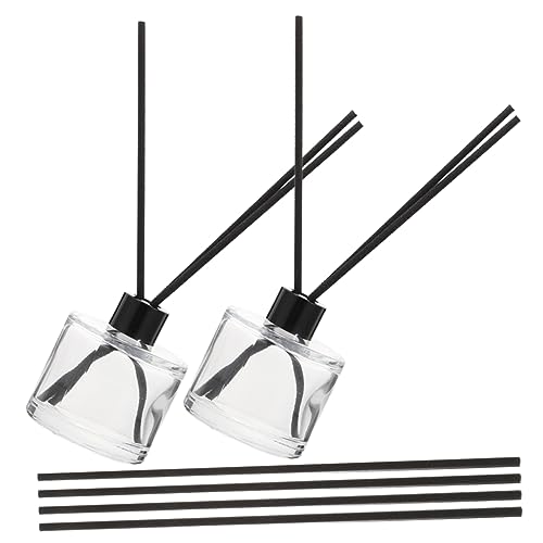 Mobestech 1Satz Klarglasflasche für Ätherische Öle Desktop Diffusorflasche mit Duftstäbchen Design für Aromatherapie zu Hause Büro für DIY Parfüm und Duftöle Mobestech 1Satz Klarglasflasche für Ätherische Öle Desktop Diffusorflasche mit Duftstäbchen Design für Aromatherapie zu Hause Büro für DIY Parfüm und Duftöle von Mobestech