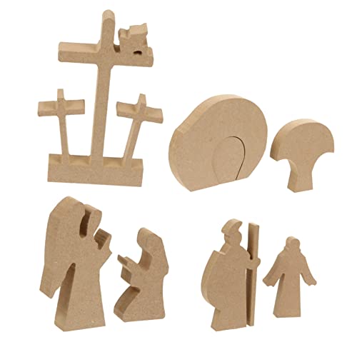Mobestech 1satz Holzfiguren Jesus Dekorationen Für Ostern Handgefertigte Religiöse Holzverzierungen Für Tisch Schlafzimmer Und Partys Für Festliche Anlässe Und Österliche Feiern Mobestech 1satz Holzfiguren Jesus Dekorationen Für Ostern Handgefertigte Religiöse Holzverzierungen Für Tisch Schlafzimmer Und Partys Für Festliche Anlässe Und Österliche Feiern von Mobestech
