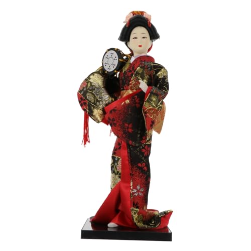 Mobestech 1stück Japanische Puppe Handgemachtes Kimono- Für Schreibtisch Asiatische Kunstfigur Im Japanischen Stil Für Und Bürodekoration Mobestech 1stück Japanische Puppe Handgemachtes Kimono- Für Schreibtisch Asiatische Kunstfigur Im Japanischen Stil Für Und Bürodekoration von Mobestech