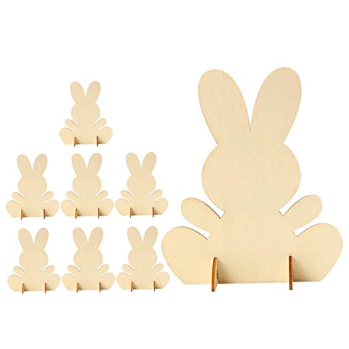 Mobestech 2 Sätze Osterdekoration Hasen zum Bemalen DIY Osterbastelei Kinderfreundlich Glatte Kanten Sichere Holzfiguren Osterfrühling Tischdeko Kreative Handarbeit Mobestech 2 Sätze Osterdekoration Hasen zum Bemalen DIY Osterbastelei Kinderfreundlich Glatte Kanten Sichere Holzfiguren Osterfrühling Tischdeko Kreative Handarbeit von Mobestech