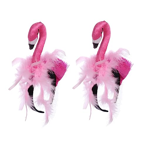 Mobestech 2 Stück Kindergeburtstags Haarreif Flamingo Haarschmuck für Cosplay und Fotografie Bequemes und Leichtes Design Partyzubehör Mobestech 2 Stück Kindergeburtstags Haarreif Flamingo Haarschmuck für Cosplay und Fotografie Bequemes und Leichtes Design Partyzubehör von Mobestech