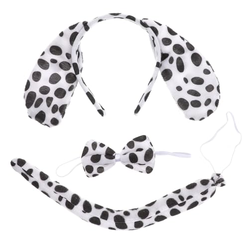 Mobestech 2 Stück Teiliges Tierkostüm Set mit Flauschigen Hundekopfbedeckungen Schleife und für Halloween und Kostümpartys für Cosplay und Feiern Mobestech 2 Stück Teiliges Tierkostüm Set mit Flauschigen Hundekopfbedeckungen Schleife und für Halloween und Kostümpartys für Cosplay und Feiern von Mobestech