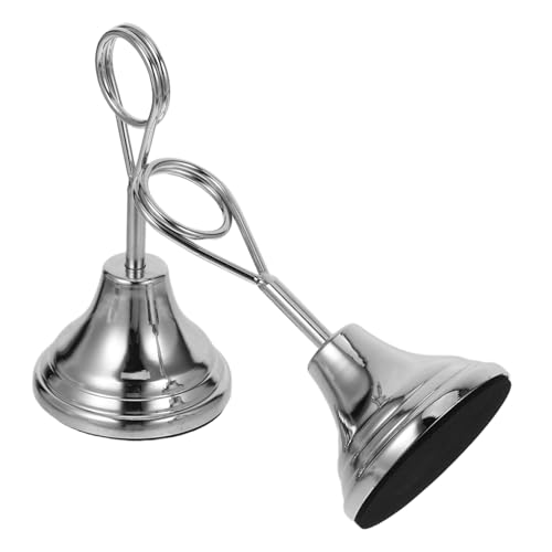Mobestech 2 Stück Wasser Tropfen Visitenkartenhalter Metall Kartenorganizer für Schreibtisch Kreative Büroaccessoires für Memo Notizen und Fotos Silber von Mobestech