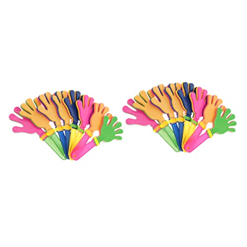 Mobestech 20 Stück Teiliges Bunte Plastik Handklapper Noisemaker Leicht und Kompakt für Kinderpartys und Sportveranstaltungen Geeignet Zufällige Farbe Zufällige Farbe Mobestech 20 Stück Teiliges Bunte Plastik Handklapper Noisemaker Leicht und Kompakt für Kinderpartys und Sportveranstaltungen Geeignet Zufällige Farbe Zufällige Farbe von Mobestech