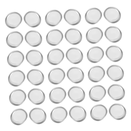 Mobestech 200 Stück Dekorative Steine für Aquarien Vasen und Garten Klare Glasperlen für Heimdekoration und Bastelprojekte Transparent von Mobestech