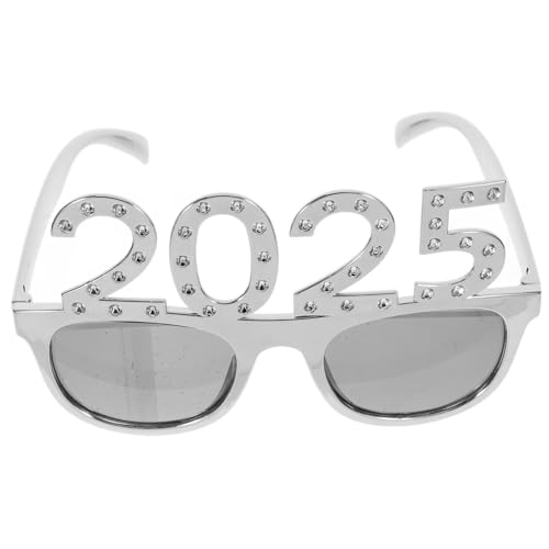 Mobestech 2025 Bohrer-plattierende Quadratgläser lustig Neujahrsbrille Partys frohes neues jahr brille Stilvoll LED Partygeschenke für das neue Jahr Partyzubehör Stk Silver Mobestech 2025 Bohrer-plattierende Quadratgläser lustig Neujahrsbrille Partys frohes neues jahr brille Stilvoll LED Partygeschenke für das neue Jahr Partyzubehör Stk Silver von Mobestech