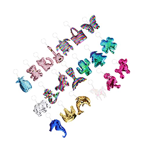 Mobestech 20Stücke Tierförmige Schlüsselanhänger Glitzernde Dekoration für Schlüssel Taschen und Rucksäcke für Kindergeburtstage und Weihnachtsfeiern Vielseitige Mobestech 20Stücke Tierförmige Schlüsselanhänger Glitzernde Dekoration für Schlüssel Taschen und Rucksäcke für Kindergeburtstage und Weihnachtsfeiern Vielseitige von Mobestech