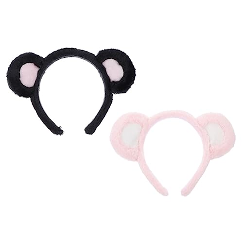 Mobestech 2Stücke Haarbänder mit Bärenohren Dekorative Kopfbedeckungen für Kostümpartys Cosplay und Festivals aus Hochwertigem Material Bequem und Langlebig Mobestech 2Stücke Haarbänder mit Bärenohren Dekorative Kopfbedeckungen für Kostümpartys Cosplay und Festivals aus Hochwertigem Material Bequem und Langlebig von Mobestech