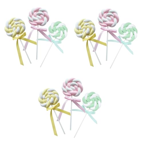 Mobestech 3 Sätze Gefälschte Lutscher Für Geburtstagsfeiern Realistische Lollipop Fotorequisiten Für Partys Und Schaufensterdekoration Farben Für Kreative Und Besondere Anlässe 3 Stücke * 3 Mobestech 3 Sätze Gefälschte Lutscher Für Geburtstagsfeiern Realistische Lollipop Fotorequisiten Für Partys Und Schaufensterdekoration Farben Für Kreative Und Besondere Anlässe 3 Stücke * 3 von Mobestech