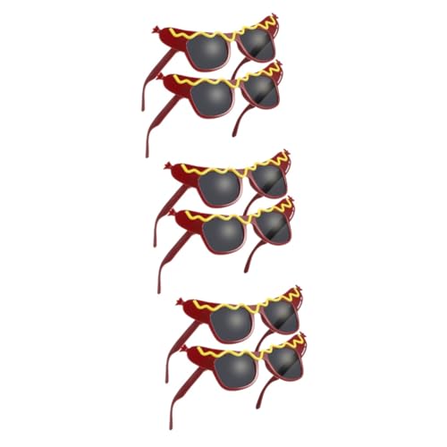 Mobestech 3 Sätze Hot-dog-spielzeuggläser Spaß Hot-dog-partydekorationen Hot-dog-zubehör Verrückt Fiesta Für Lustige Brille Partybrille Zu Tragen Abs Brown 2 Stück * 3 Mobestech 3 Sätze Hot-dog-spielzeuggläser Spaß Hot-dog-partydekorationen Hot-dog-zubehör Verrückt Fiesta Für Lustige Brille Partybrille Zu Tragen Abs Brown 2 Stück * 3 von Mobestech