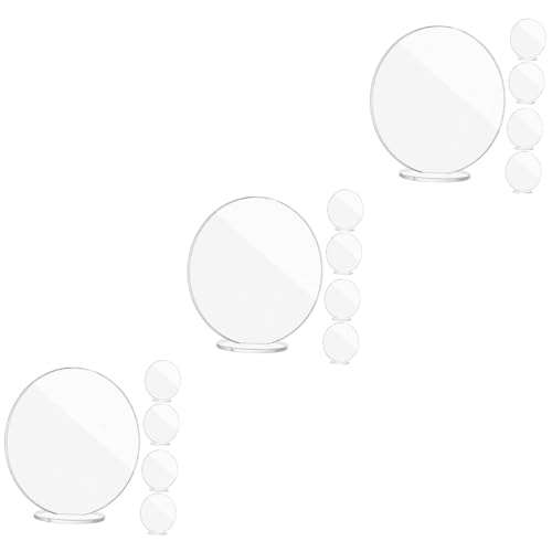 Mobestech 3 Sätze Runde Acrylic Tischkarten Transparentes Tischschild Mit Sockel Für Hochzeiten Partys Und Dicke Für Tischdekoration 5 Stück * 3 Mobestech 3 Sätze Runde Acrylic Tischkarten Transparentes Tischschild Mit Sockel Für Hochzeiten Partys Und Dicke Für Tischdekoration 5 Stück * 3 von Mobestech