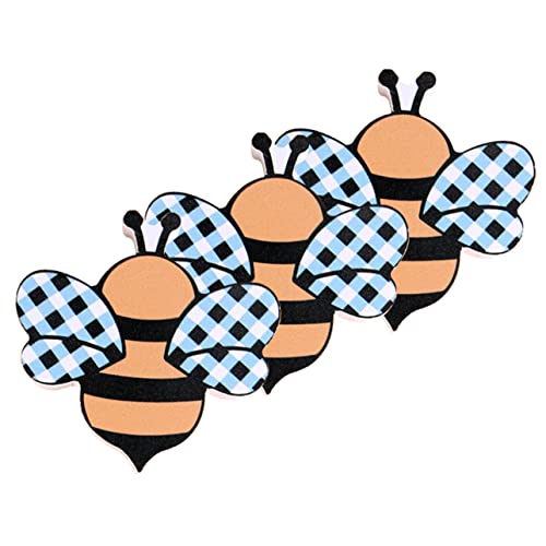 Mobestech 3 Stück Bienen Dekoration für Wohnzimmer Rustikale Tischmittelstücke mit Blumenmotiven für Landhausstil für Feiern und Besondere Anlässe Mobestech 3 Stück Bienen Dekoration für Wohnzimmer Rustikale Tischmittelstücke mit Blumenmotiven für Landhausstil für Feiern und Besondere Anlässe von Mobestech