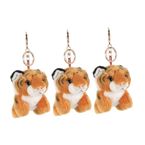 Mobestech 3 Stück Plüsch Tiger Schlüsselanhänger Weiche Kuscheltier Anhänger Farbecht Vielseitig für Schlüssel Taschen Rucksäcke Niedliches Wildtier Partygeschenk Mobestech 3 Stück Plüsch Tiger Schlüsselanhänger Weiche Kuscheltier Anhänger Farbecht Vielseitig für Schlüssel Taschen Rucksäcke Niedliches Wildtier Partygeschenk von Mobestech