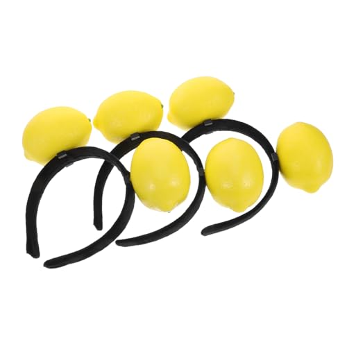 Mobestech 3 Stück Teiliges Doppelköpfiges Zitronen haarband aus Flexiblem Kunststoff Leichtes Einzigartiges Obst stirnband für Karneval Motto partys und Party accessoire Mobestech 3 Stück Teiliges Doppelköpfiges Zitronen haarband aus Flexiblem Kunststoff Leichtes Einzigartiges Obst stirnband für Karneval Motto partys und Party accessoire von Mobestech