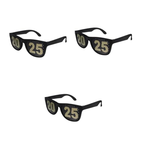 Mobestech 3 Stück digitale Brille Jahresbrille frohes neues jahr brille Kostümgläser Erwachsene Festival retro Silvesterbrille Weihnachtsbrille Spaßbrille für Party Abs Black Mobestech 3 Stück digitale Brille Jahresbrille frohes neues jahr brille Kostümgläser Erwachsene Festival retro Silvesterbrille Weihnachtsbrille Spaßbrille für Party Abs Black von Mobestech