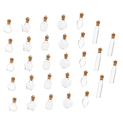Mobestech 30 Stück Teiliges Mini Glasfläschchen mit Korken Transparente DIY Wunschflaschen für Dekoration Sichere Stopper Langlebiges für Basteln Duftöle Geschenke und Tischdeko Mobestech 30 Stück Teiliges Mini Glasfläschchen mit Korken Transparente DIY Wunschflaschen für Dekoration Sichere Stopper Langlebiges für Basteln Duftöle Geschenke und Tischdeko von Mobestech