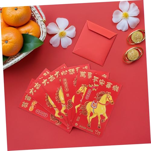 Mobestech 300 Stk. Chinesische Rote Umschläge Jahr Des Pferdes Hong Bao Lunar Year Envelopes Kreative Muster Große Kapazität Für Frühlingsfest Hochzeit Geburtstag Mobestech 300 Stk. Chinesische Rote Umschläge Jahr Des Pferdes Hong Bao Lunar Year Envelopes Kreative Muster Große Kapazität Für Frühlingsfest Hochzeit Geburtstag von Mobestech