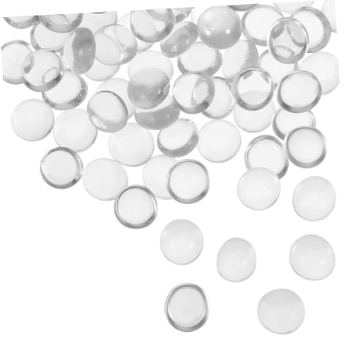 Mobestech 300 Stück Flache Glasperlen klare Perlen zum Basteln Vasenfüller Kiesel Blumenglasperlen Mini-Glasmurmeln Glasblumenperle glas kiesel runde Perle aus Glas Kiesstein Transparent Mobestech 300 Stück Flache Glasperlen klare Perlen zum Basteln Vasenfüller Kiesel Blumenglasperlen Mini-Glasmurmeln Glasblumenperle glas kiesel runde Perle aus Glas Kiesstein Transparent von Mobestech