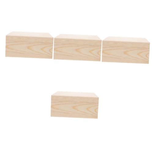 Mobestech 4 Stück Holz Aufbewahrungsbox mit Deckel Unbehandelte Holzkiste für Schmuck Accessoires Praktisch und Robust für Schreibtisch Diy Projekte Mobestech 4 Stück Holz Aufbewahrungsbox mit Deckel Unbehandelte Holzkiste für Schmuck Accessoires Praktisch und Robust für Schreibtisch Diy Projekte von Mobestech