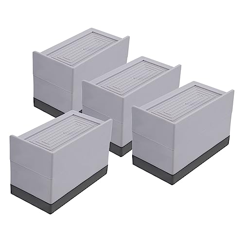 Mobestech 4 Stück Möbelerhöhungen Nonslip Tisch und Bettlifters für Stuhl Couch und Waschmaschine Stabiler Möbelbeine Hebezubehör für Stauraum und Kratzschutz Mobestech 4 Stück Möbelerhöhungen Nonslip Tisch und Bettlifters für Stuhl Couch und Waschmaschine Stabiler Möbelbeine Hebezubehör für Stauraum und Kratzschutz von Mobestech