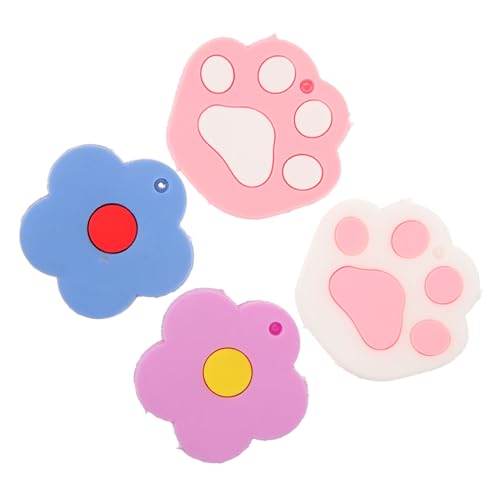 Mobestech 4 Stück Teiliges Silikon Schlüsselcover mit Katzenpfoten und Blumen Niedliche Schlüsselkappen für Hausschlüssel Leichter Schlüsselschutz Bunte Lustige Schlüsselanhänger für Frauen Mobestech 4 Stück Teiliges Silikon Schlüsselcover mit Katzenpfoten und Blumen Niedliche Schlüsselkappen für Hausschlüssel Leichter Schlüsselschutz Bunte Lustige Schlüsselanhänger für Frauen von Mobestech
