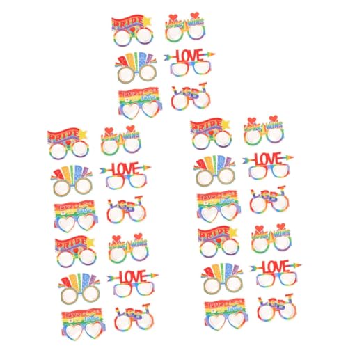 Mobestech 5 Sätze Teiliges Set Papier Partybrillen Regenbogen Dekorative Brillen Für Lgbt Feiern Fotorequisiten Und Freundesversammlungen Für Kindergeburtstage Und 6 Stücke * 5 Mobestech 5 Sätze Teiliges Set Papier Partybrillen Regenbogen Dekorative Brillen Für Lgbt Feiern Fotorequisiten Und Freundesversammlungen Für Kindergeburtstage Und 6 Stücke * 5 von Mobestech