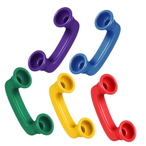 Mobestech 5 Stück Teiliges Flüstertelefon Abs Farbenfrohe Lernhilfe für Sprachtherapie und Lautübungen Robustes Gerät für Vorschulkinder Fördert Flüssiges Lesen und Aussprache Mobestech 5 Stück Teiliges Flüstertelefon Abs Farbenfrohe Lernhilfe für Sprachtherapie und Lautübungen Robustes Gerät für Vorschulkinder Fördert Flüssiges Lesen und Aussprache von Mobestech