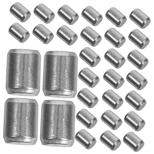 Mobestech 50 Stück Dowel Zylindrische Metallstifte mit Polierter Oberfläche Stabile Regalhalterung für Möbelmontage Präzise Positionierung und Langlebige Befestigungselemente von Mobestech