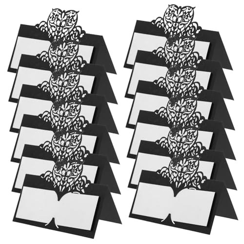 Mobestech 50 Stück TABELLE Kartenname Karte Party Sitzkarten Platzkarten für Tischbestuhlung Tischkarten für die Tischdekoration Nennenkarten für die Hochzeit Tischplatzkarte Papier Schwarz Mobestech 50 Stück TABELLE Kartenname Karte Party Sitzkarten Platzkarten für Tischbestuhlung Tischkarten für die Tischdekoration Nennenkarten für die Hochzeit Tischplatzkarte Papier Schwarz von Mobestech