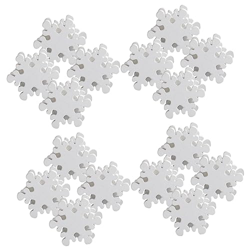 Mobestech 50 Stück Teiliges Schneeflocken Holzperlen für DIY Schmuckherstellung Armband Halskette Bastelzubehör Natürliche Holzperlen für Weihnachtsdeko und Kreative Handarbeiten Mobestech 50 Stück Teiliges Schneeflocken Holzperlen für DIY Schmuckherstellung Armband Halskette Bastelzubehör Natürliche Holzperlen für Weihnachtsdeko und Kreative Handarbeiten von Mobestech