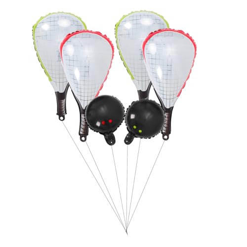 Mobestech 6 Stück Aufblasbare Tennisballons: Tennisball-ballons Für Männer, Frauen Und Kinder, Partydekorationen Zum Thema Sport, Verschiedene Farben von Mobestech