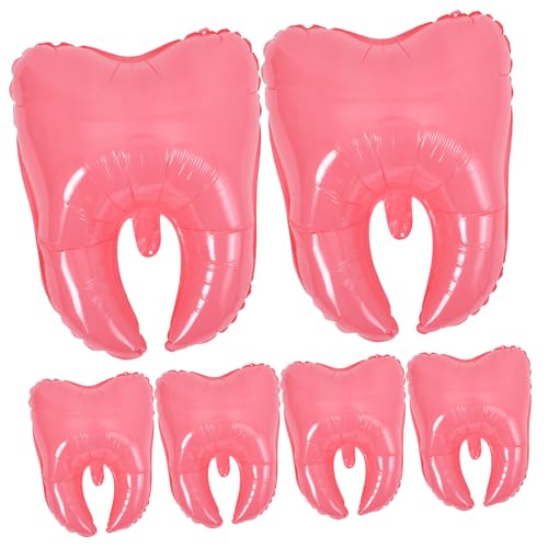 Mobestech 6 Stück Zahnballon Babypartyballon Luftballons für Mädchen valentinstag ballon bunte Luftballons große Luftballons thematische Geburtstagsdekorationen Zahn Ballon Sport Rosa Mobestech 6 Stück Zahnballon Babypartyballon Luftballons für Mädchen valentinstag ballon bunte Luftballons große Luftballons thematische Geburtstagsdekorationen Zahn Ballon Sport Rosa von Mobestech